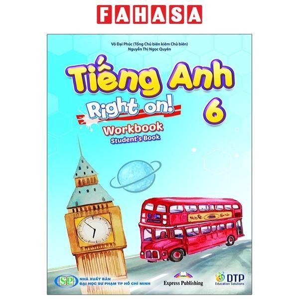 Sách Tiếng Anh 6 - Right On - Workbook (Sách Bài Tập)