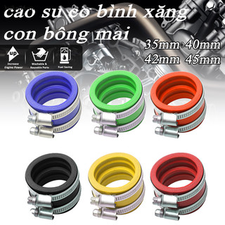  Co cao su chụp co xăng bình xăng nắp chao họng lớn Ga dẹp nova 125 30 35 40 42 45mm dẹp có vải bố chống nức chống rách 