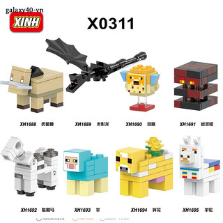 Minecraft Mô Hình Đồ Chơi Lắp Ráp my world mc