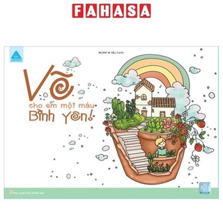 Sách vẽ cho em một màu bình yên!