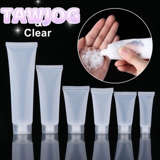 Tawjog 2 Chiếc Bóp Lotion Hộp Đựng Chai Có Thể Đổ Lại, Trống Mờ Ống Trong Suốt Kích Thước Du Lịch