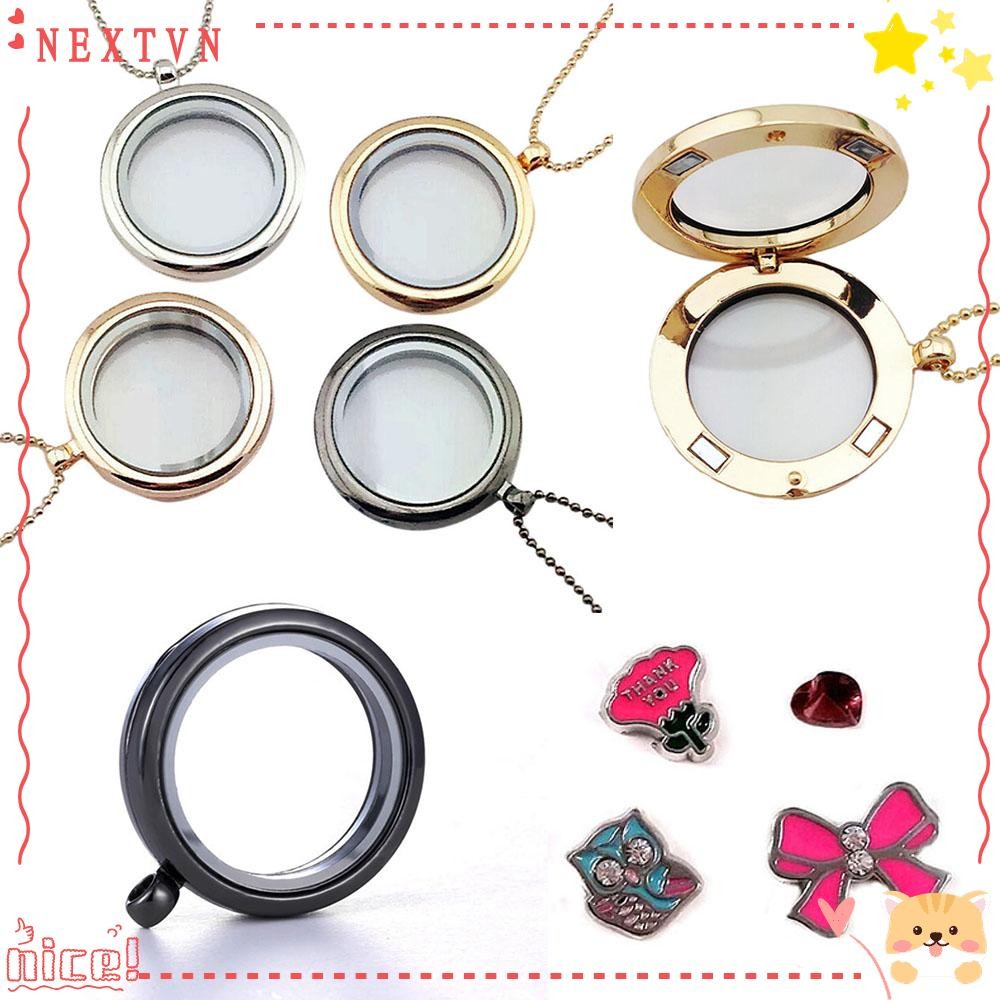 NEXTVN Locket Pendant Necklace Women Charms|Floating Jewelry
