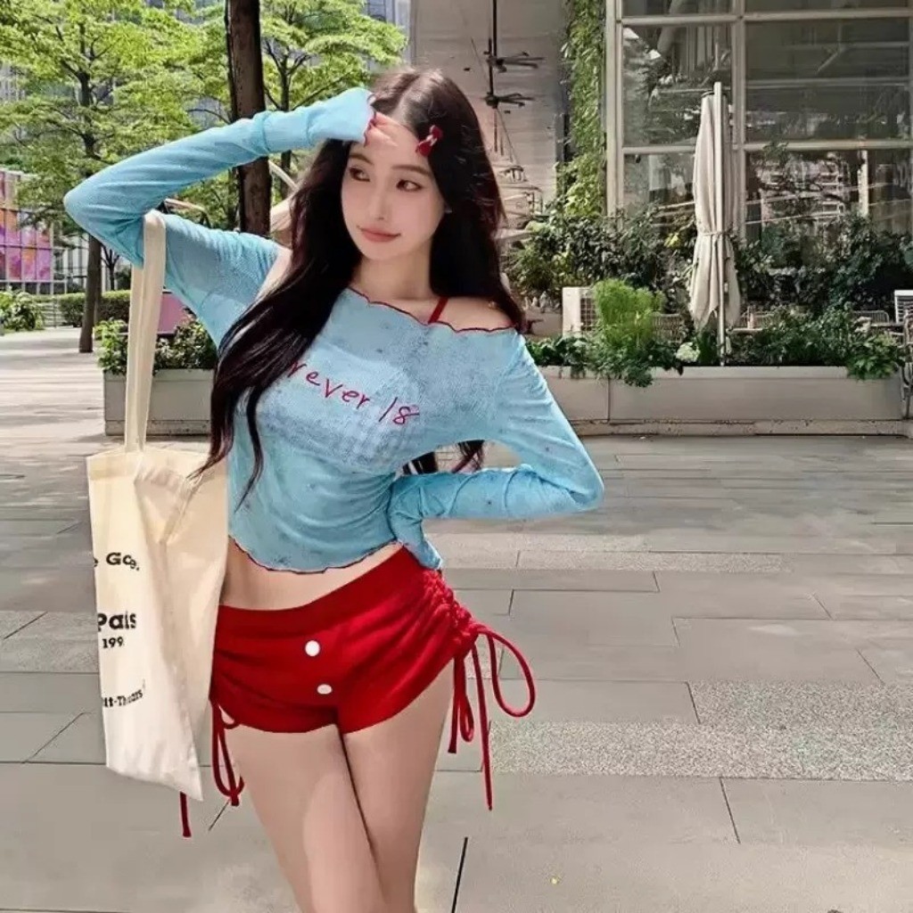 RICH-THEY Bộ Đồ Bơi Bikini Thời Trang Gợi Cảm Mùa Hè Mới Cho Nữ, Đồ Bơi Bốn Mảnh-V358 | BigBuy360 - bigbuy360.vn