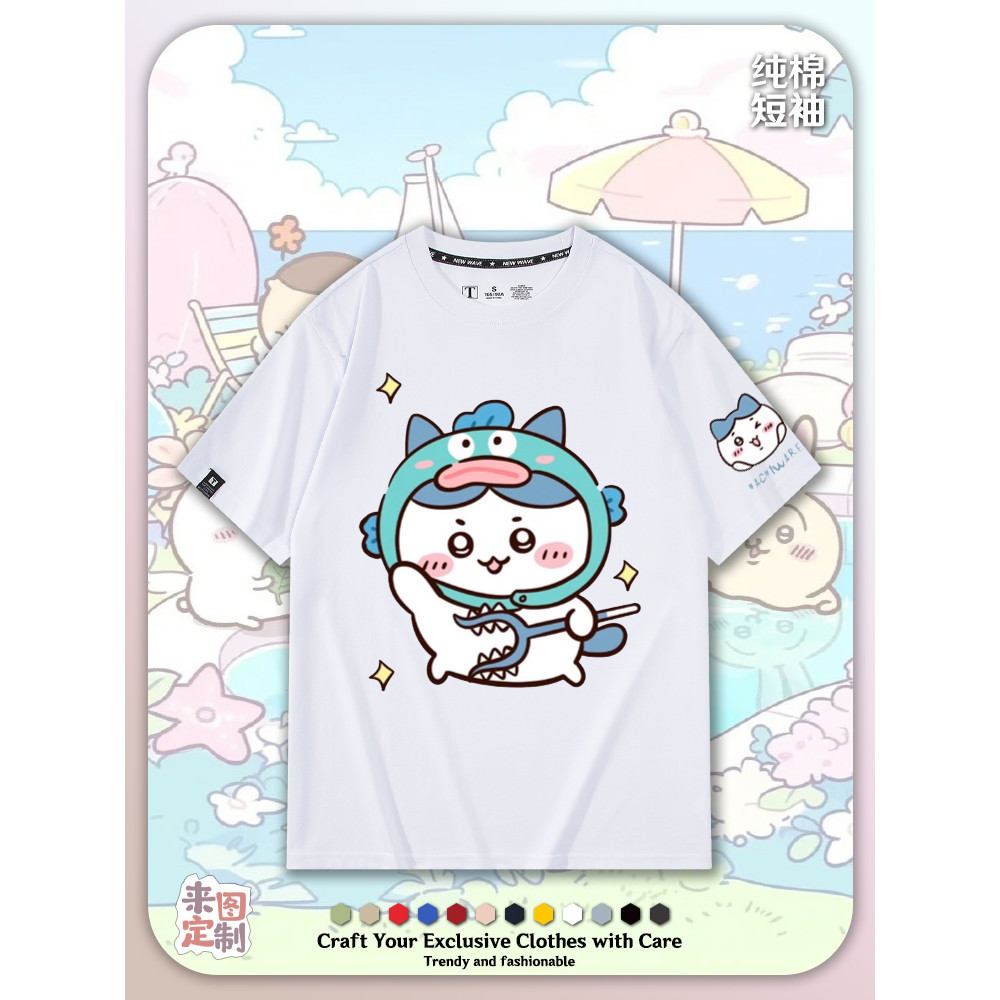 100% Cotton Hàng có sẵn chiikawa chiikawa chiikawa chiikawa chiikawa chiikawa chiikawa Áo thun Cotto