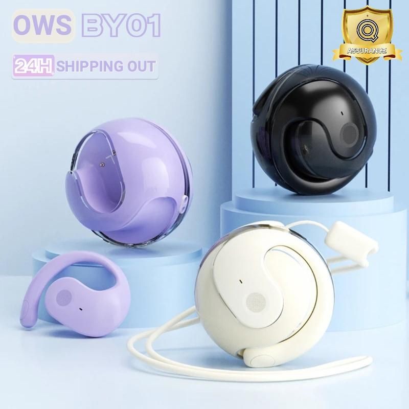Tai Nghe OWS By01, Âm Thanh HIFI, Bluetooth, Chống Nước, Pin Lớn, Giảm Tiếng Ồn, Phù Hợp Thể Thao & 