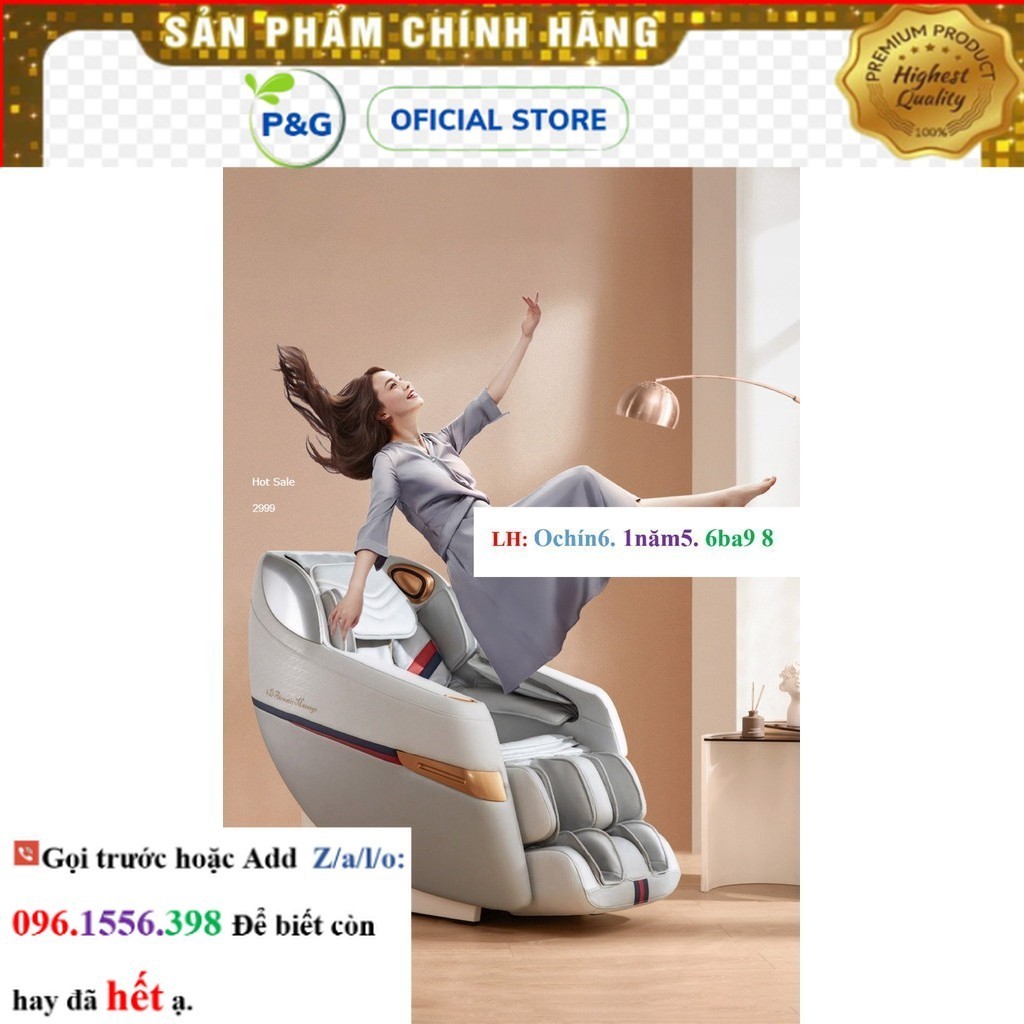 Ghế Massage Toàn Thân 4D, điều khiển giọng nói OKINAWA OS 950 pro vv sale
