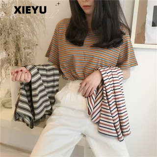 XIEYU áo phông áo thun nữ croptop baby tee Stylish Korean Dễ thương phổ biến WTX2440ICI 16Z240415