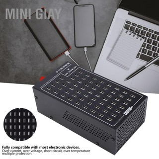 Mini Giay 60 Cổng USB Đế Sạc HD-350W-60T 5V2A Cho Điện Thoại Phích Cắm Châu Âu 220V