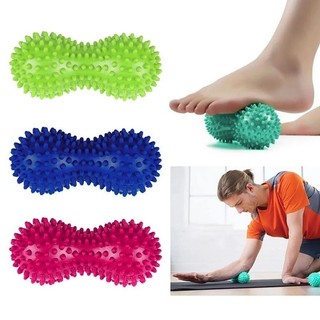 Tập yoga hình đậu phộng massage bóng Spike, thích hợp cho cả nam và nữ