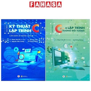 Combo sách giáo trình kỹ thuật lập trình c căn bản và nâng cao + giáo trình c++ và lập trình hướng đối tượng