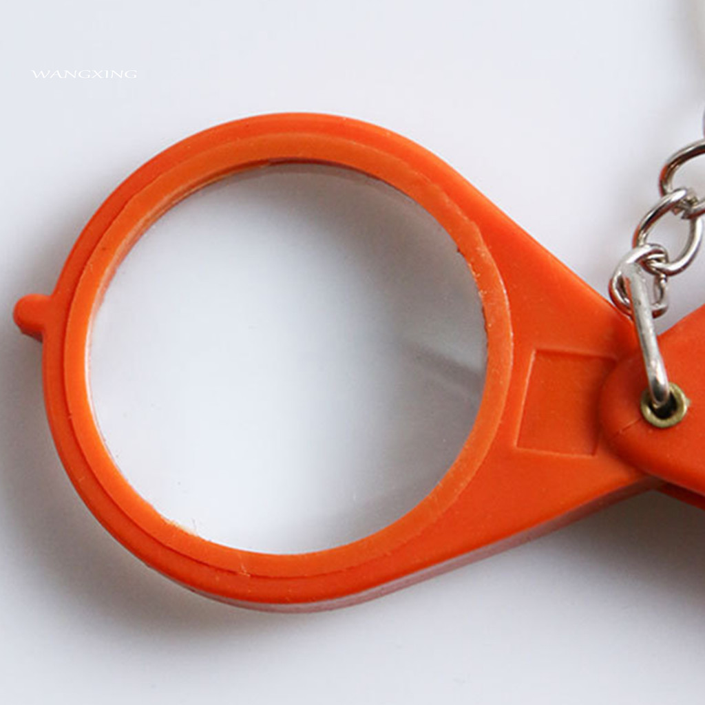 [Wx] Móc khóa kính lúp bằng không gỉ Phóng đại 10 lần Đánh giá cao gấp cổ Nhẹ phóng to Kính lúp đọc sách Kính lúp cho người già | BigBuy360 - bigbuy360.vn