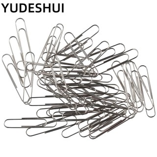 YUDESHUI 100 Chiếc Kẹp Giấy, Bạc 100 Chiếc Dấu Trang Kim Loại, Bền 2 inch 50 Mm Người Lập Kế Hoạch Kẹp Văn Phòng