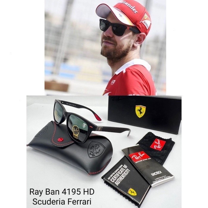 Kính FFXS giá rẻ Rayban Scuderia Ferrari 4195