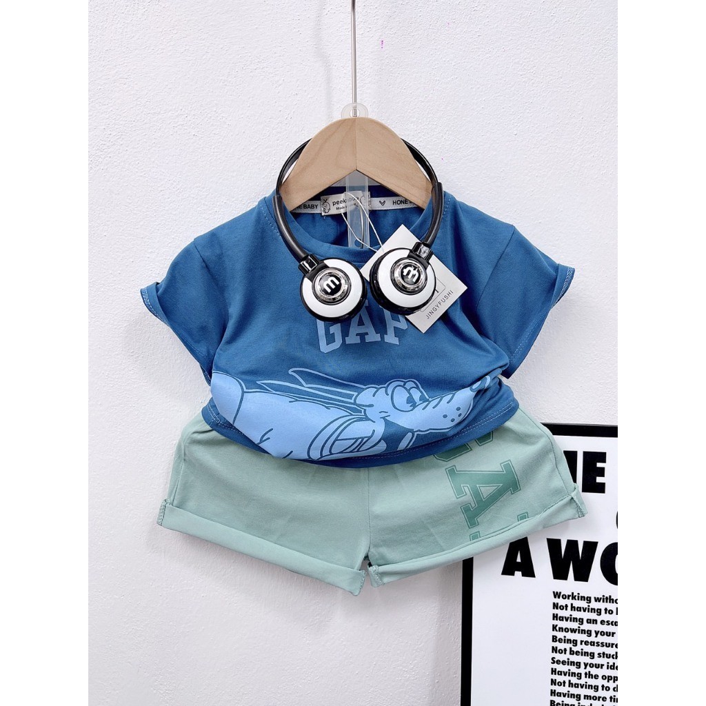 SALE BỘ COTTON CHO BÉ TRAI MẶC THOẢI MÁI(GAP)