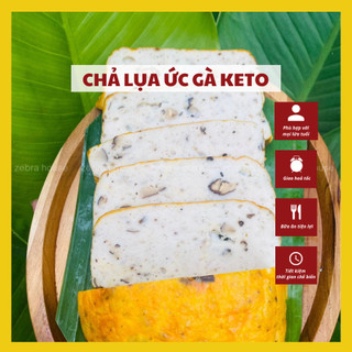 Chả ức gà nướng keto túi 500g phù hợp cho người ăn kiêng theo chế độ keto, diet