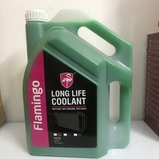 Nước làm mát động cơ ô tô màu Xanh/Đỏ Flamingo F078 5 lít - Xetabon Phân Phối Chính Thức