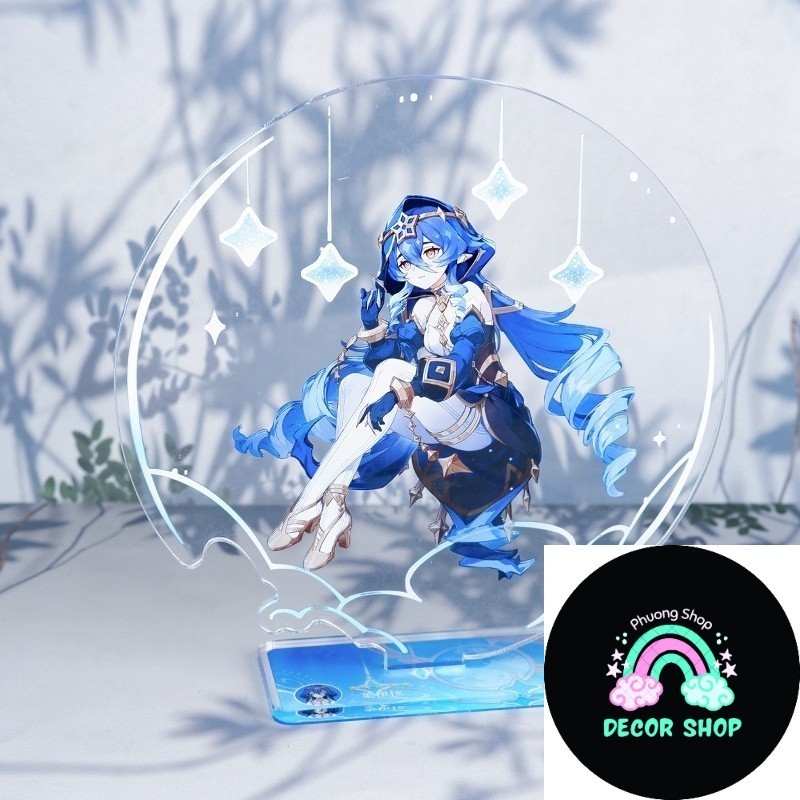 Mô hình standee Layla trong game genshin impact