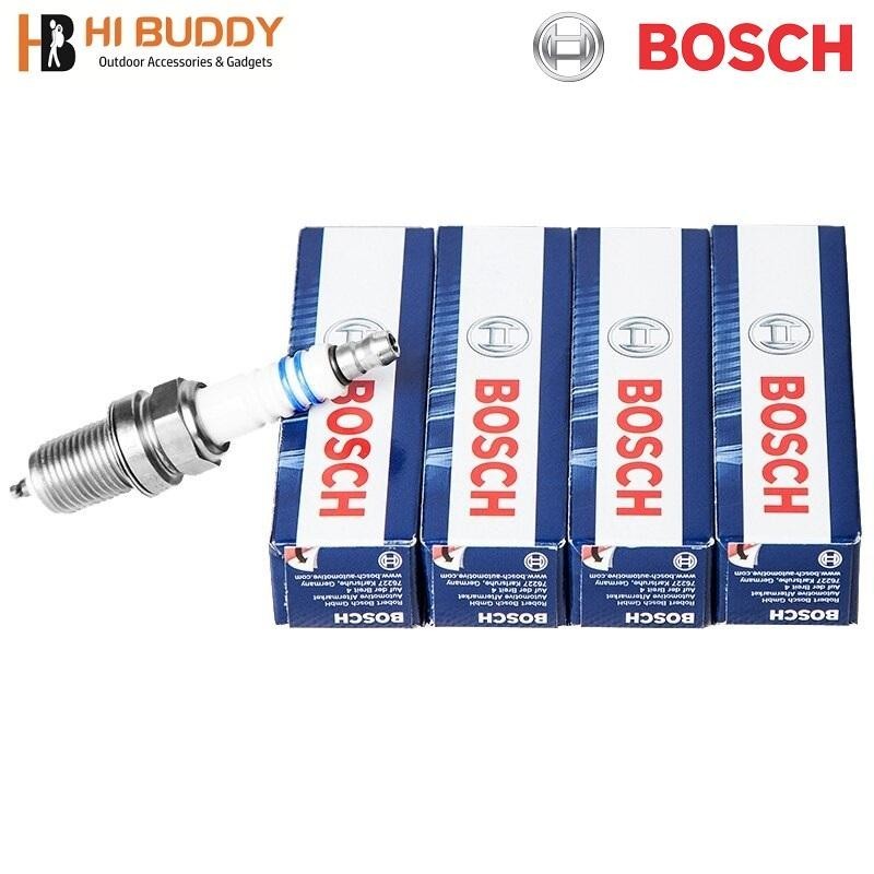 Combo 4 Bugi Bosch FR7KCX+ chân ngắn cho xe Toyota Vios1.5_ 1NZ-FE,Corolla Altis1.8_1ZZ-FE Típ 16 ră