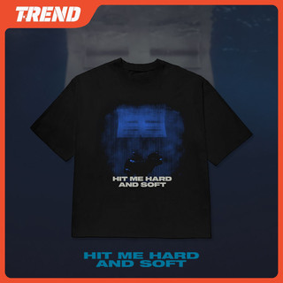 Billie Eilish HIT ME HAND AND SOFT Áo thun Cotton cỡ lớn dành cho nam và nữ cổ điển in hình thời trang ngắn tay hàng đầu mùa hè Áo sơ mi Tee