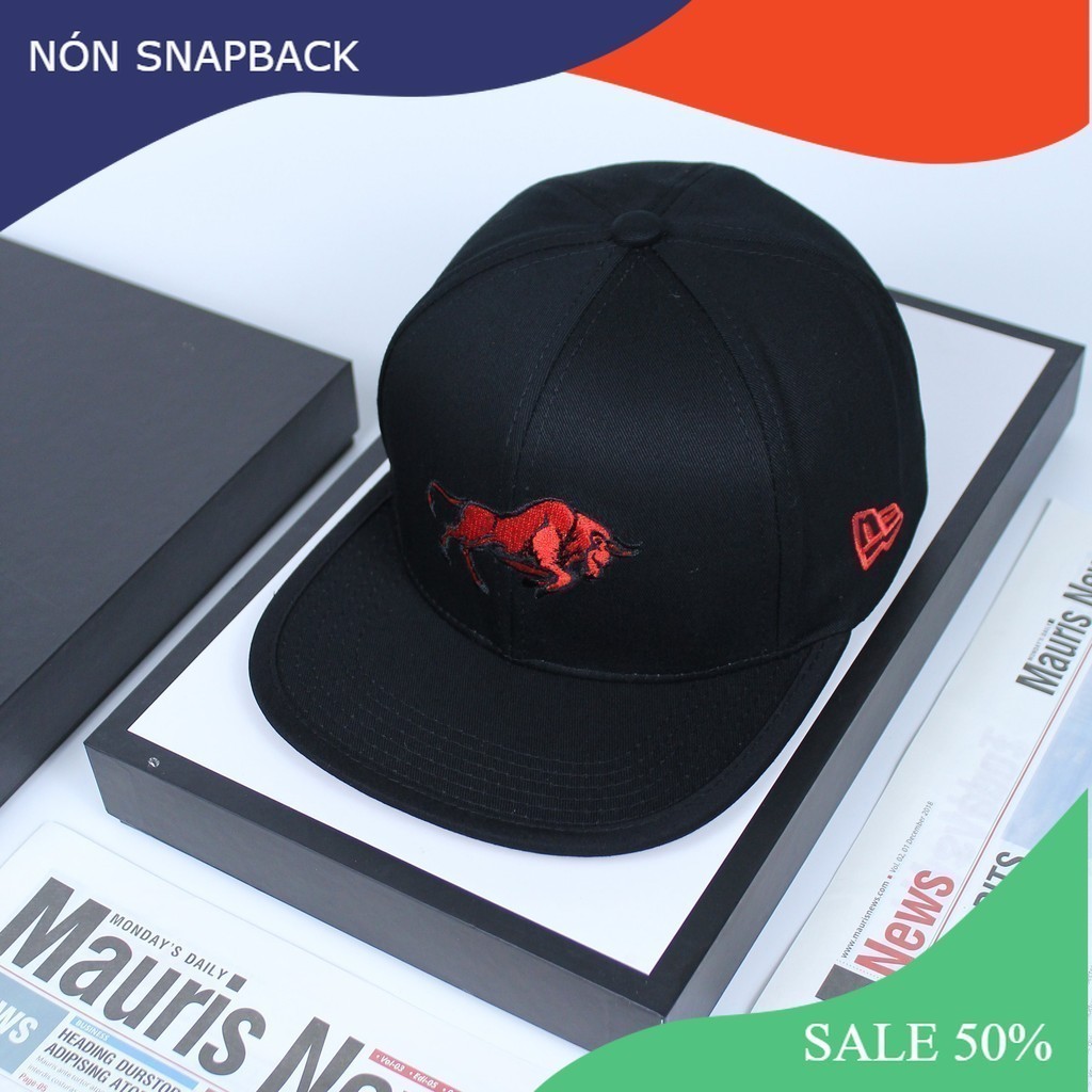 [Ảnh thật] Mũ Nón Snapback Bò Tót MLB Mũ Snapback HipHop Thời Trang Unisex Cho Cả Nam Và Nữ