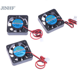 Quạt làm mát máy in 3D JINHF Tắt tiếng 4010 5V 12V 24V 4CM Đầu ghi Video 2Pin 2Wire Tản nhiệt Quạt làm mát Mini Quạt lọc HOT