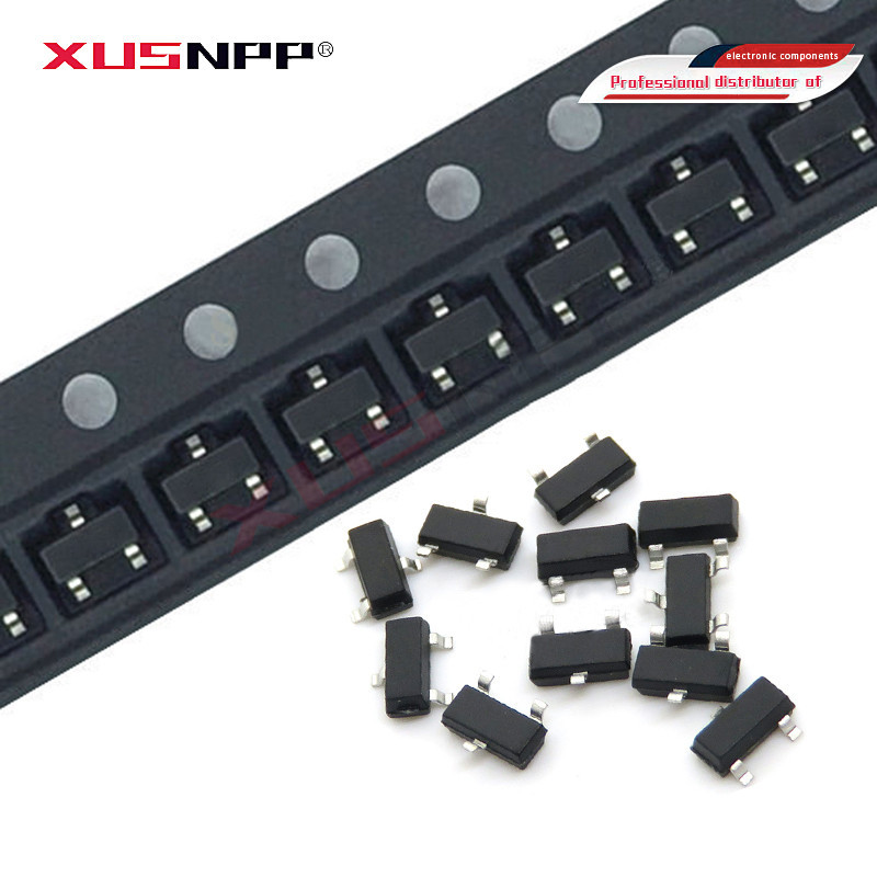 100 CHIẾC BC847C SOT BC847 SOT-23 1G BC847B BC846B BC884B BC48C BC856B BC857B BC857C BC817-40 BC817-