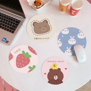 Hoạt hình miếng lót chuột thỏ dễ thương gấu chuột miếng lót phụ kiện máy tính
