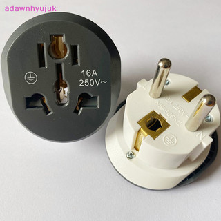 Adawnhyujuk 1 chiếc eu cắm adapter đa năng 16a usto eu ổ cắm chuyển đổi au us uk cn sang eu vn