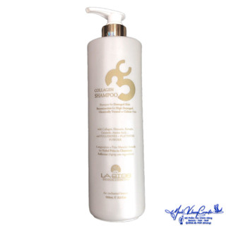 Dầu gội tái sinh tóc hư tổn Labios Collagen 3C Shampoo 1000ml - MK