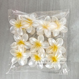 Kẹp tóc cho nữ plumeria hoa thời trang móng vuốt tóc lớn