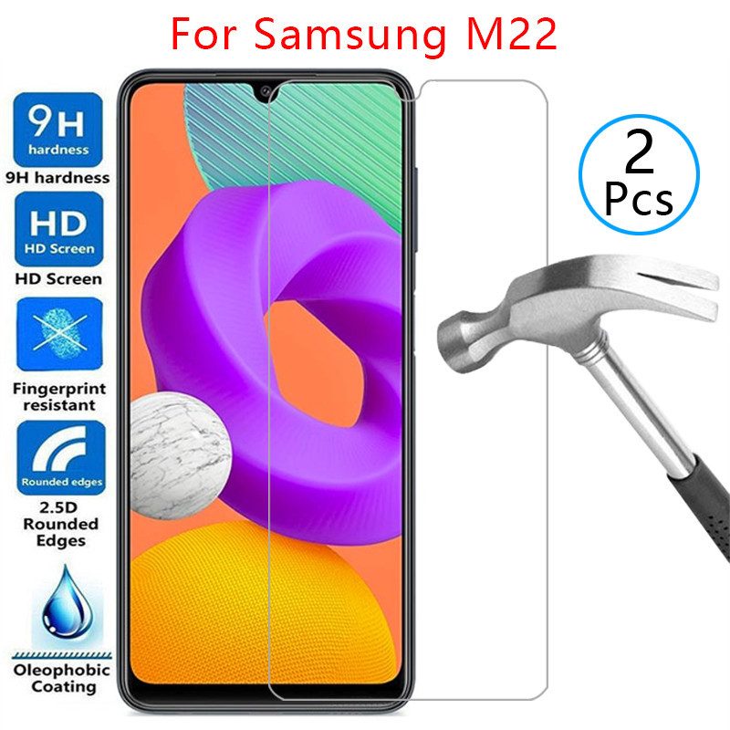 Ốp kính cường lực cho vỏ samsung m22 trên galaxy m 22 22m n22 điện thoại coque samsung samsung samsu