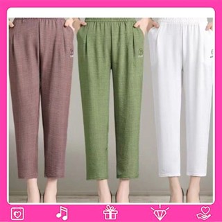 Quần Baggy Bigsize Nữ Vải Đũi Linen Cao Cấp Phong Cách Thời Trang Hàn Quốc Phù Hợp Mọi Lứa Tuổi
