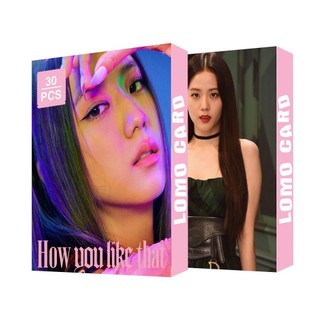 Hộp ảnh Lomo card Jisoo Blackpink 30 thẻ ảnh