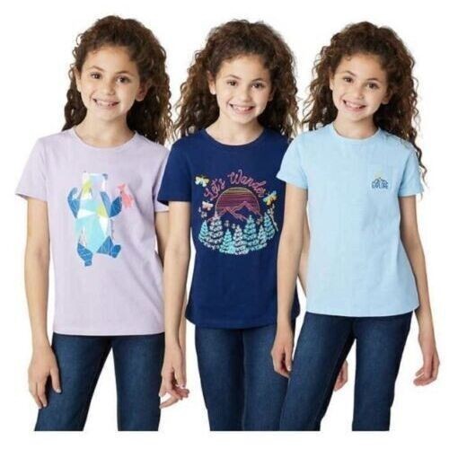 Áo thun ngắn tay in họa tiết dành cho nữ Eddie Bauer - L-14/16 (Mỹ)