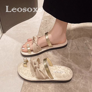 Leosoxs  dép sandal nữ dép bánh mì nữ dép bánh mì Chống Trượt Năng động Lịch lãm Thoải mái Đẹp Đường may tỉ mỉ Độ bền cao Mềm mại FDL2460L5P 26Z240626