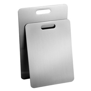 Stylish Sliver Stainless Steel Cutting Board for Efficient Food Preparation