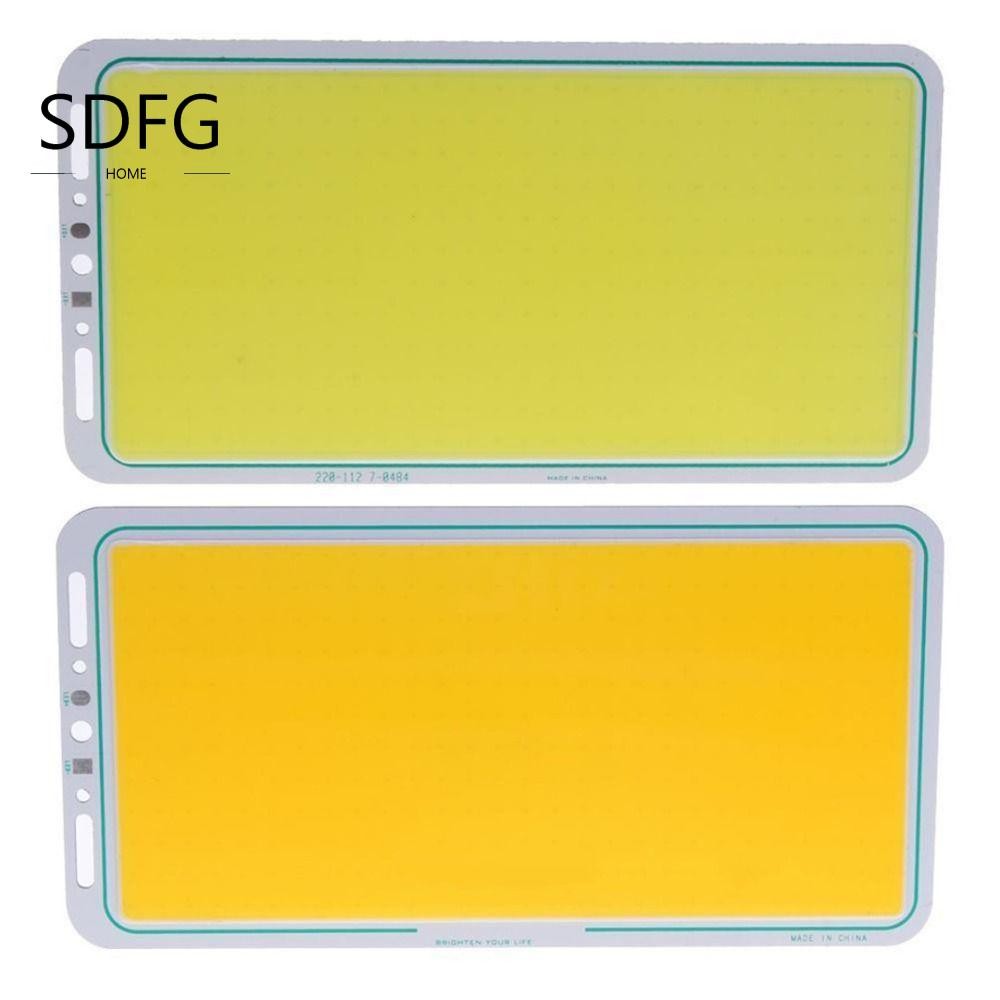 Đèn pha cắm trại SDFG, Đèn bảng LED COB dải Chip siêu sáng, Bóng đèn chiếu sáng siêu nhẹ 100W 12V Đè