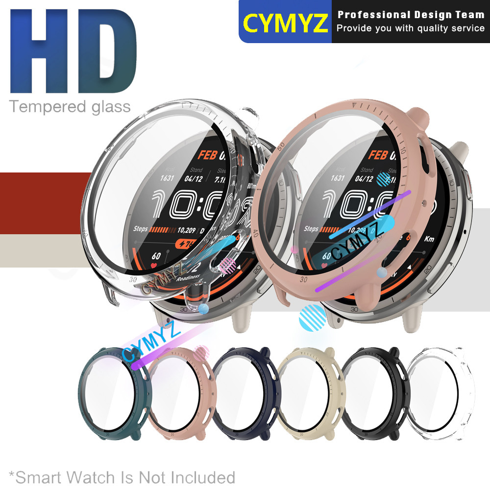 Dành cho vỏ Amazfit Active 2 Vỏ bảo vệ cho vỏ bảo vệ Amazfit Active2 360° Miếng dán bảo vệ màn hình 