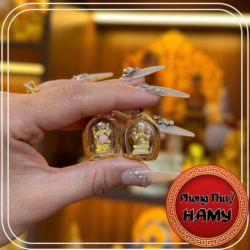 [PIKACHU] Móc khoá màu vàng 4 face nhỏ - Chính hãng