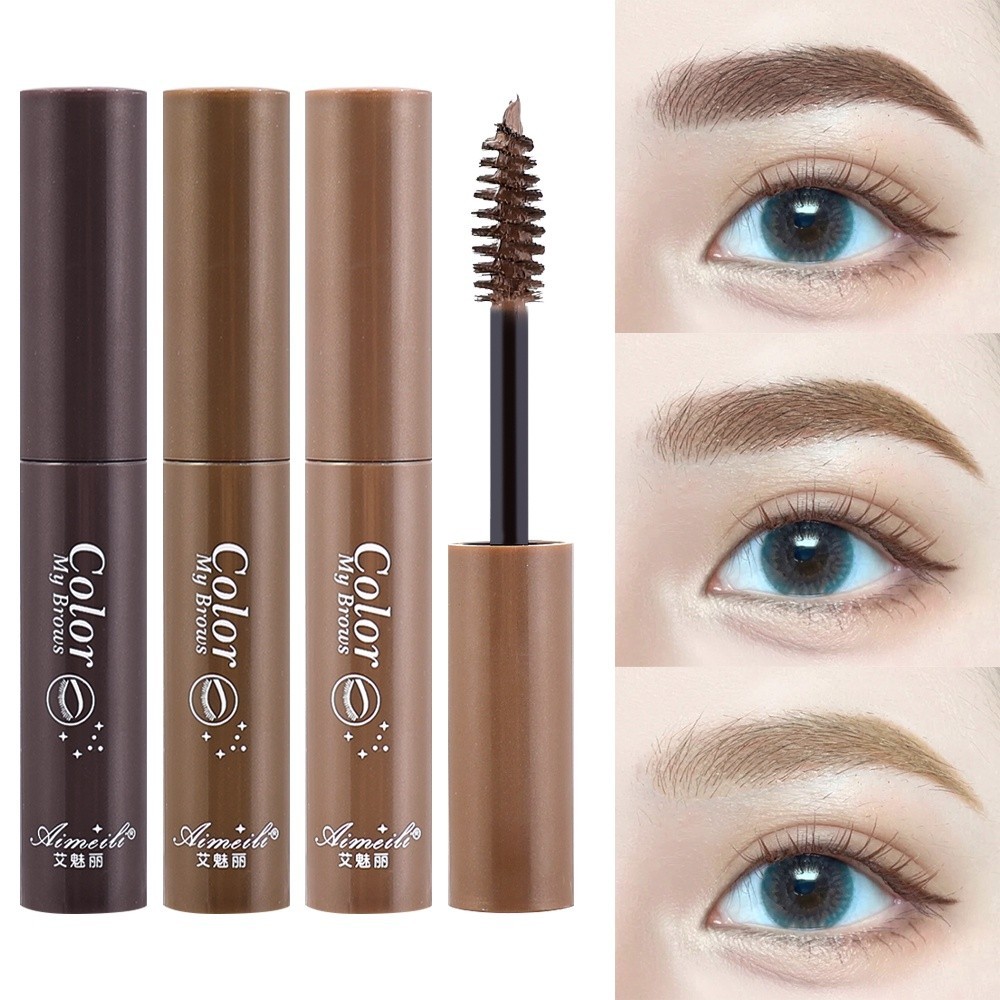 [AIMEILI] Mascara Chuốt Lông Mày 3D AIMEILI Chuốt Mày Đổi Màu Color My Brows Kháng Nước Lâu Trôi 3 Màu Sắc Tự Nhiên | BigBuy360 - bigbuy360.vn