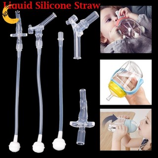 Kowelose 10 Chiếc Phụ Kiện Cho Bé Ăn Đa Phong Cách Vòi Phun Thay Thế Bình Nước Uống Phần Silicon Lỏng Sippy