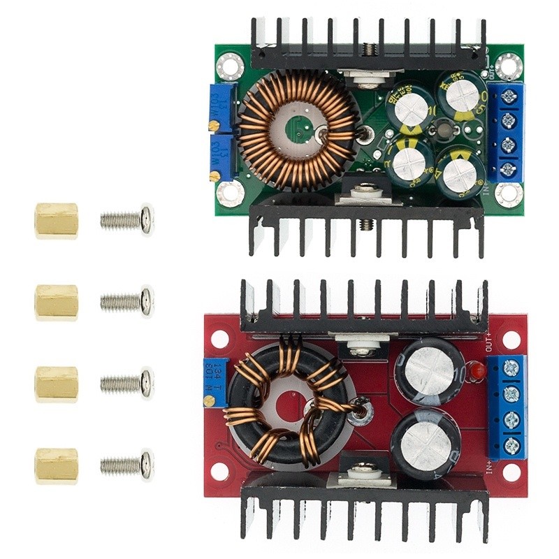 Mạch tăng áp hạ áp DC 4V ~ 38V 9A 300W 150W sang 1.25V ~ 36V XL4016 cho Arduino Mô dun giảm áp 4016 