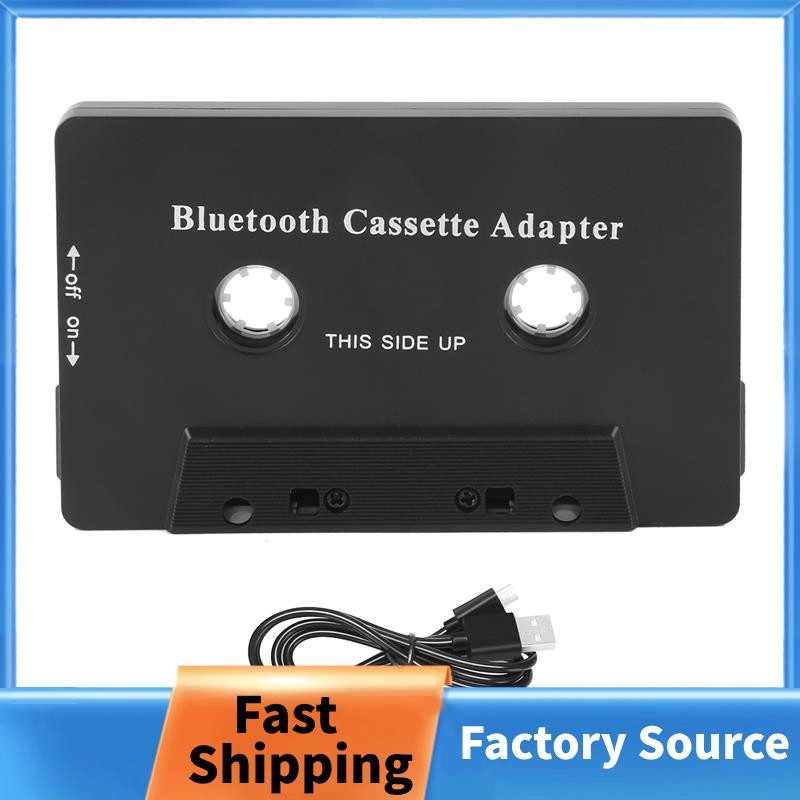 Đa Năng Cassette Bluetooth 5.0 Băng Ô Tô AUX Stereo Adapter Có Mic Cho Điện Thoại MP3 Cáp AUX CD Pla