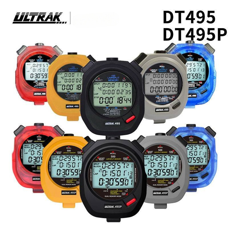 500 Runways ba hàng hiển thị đồng hồ bấm giờ Đồng hồ bấm giờ kỹ thuật số cầm tay chuyên nghiệp Hẹn g