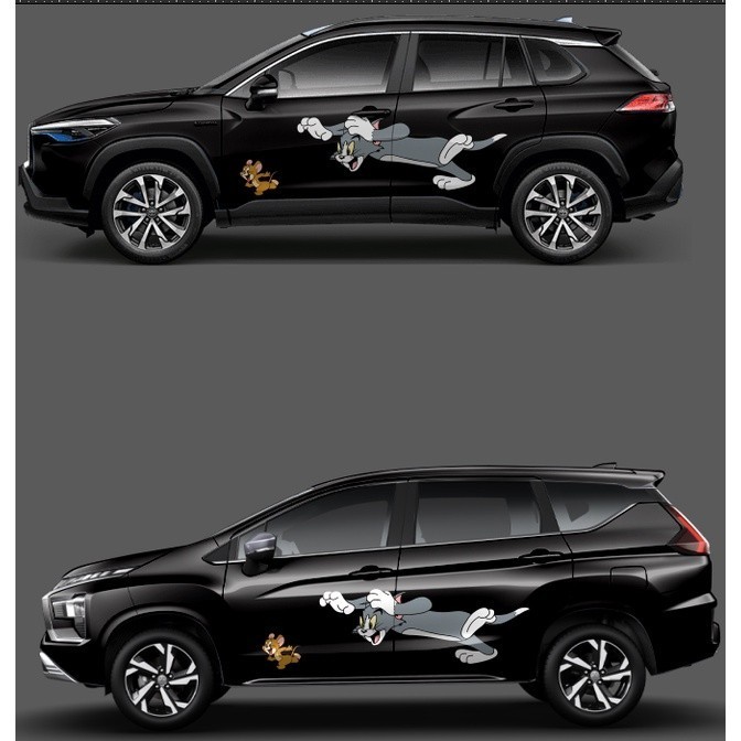 tem xe ô tô tom and jerry ngộ nghĩnh [ bảo hành 02 năm ]