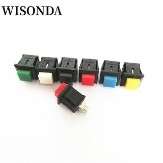 Ds-430 vuông nhỏ tự cài lại không khóa nút công tắc nút nguồn công tắc thường mở nhấn vào