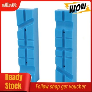 Allinit Kềm Ê Hàm Miếng Lót Bao Da Bảo Vệ Từ Rãnh PU Mềm Phó Phụ Kiện 2 Chiếc