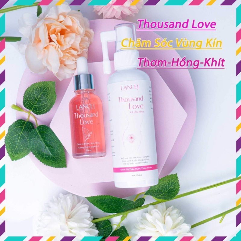 combo Dung Dịch Xịt Thảo Dược Thousand Love  - HTHshop102