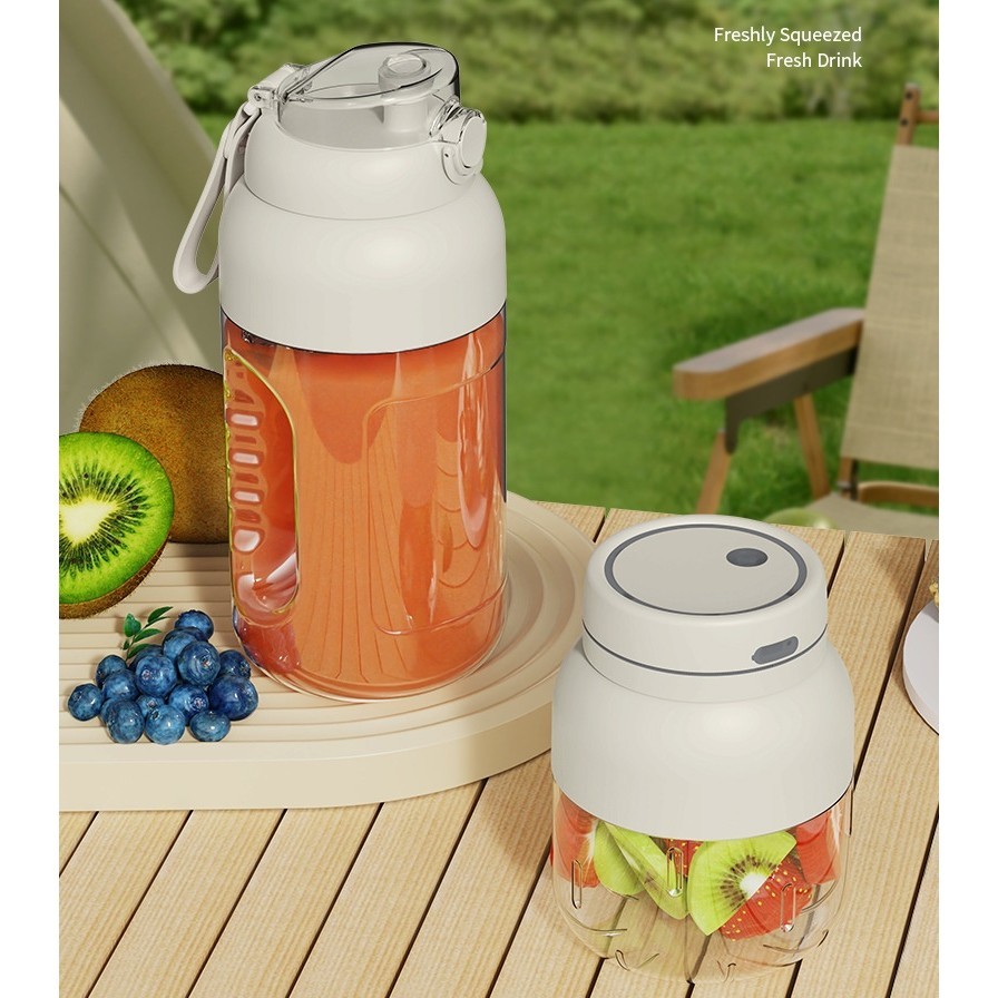 Máy ép trái cây cầm tay bằng điện Tấn thùng Công suất lớn Cốc ép trái cây xuyên biên giới đa chức năng Cốc Ton Cup