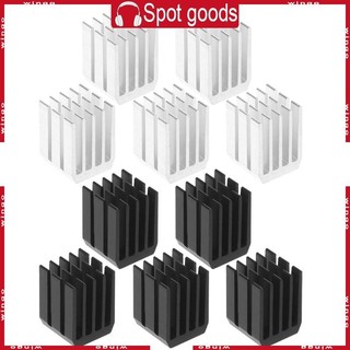 Godd 5 Cái Bộ 9x9x12mm Nhôm Làm Mát Tản Nhiệt Chip Tản Nhiệt Tản Nhiệt Tản Nhiệt Làm Mát